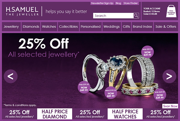 H.Samuel Web Concepts